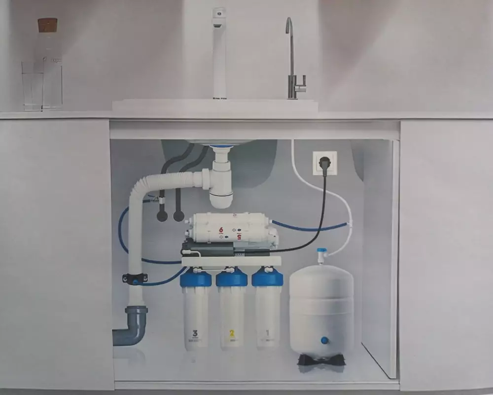 Фильтр для воды с насосом Барьер Осмо 100 Boost