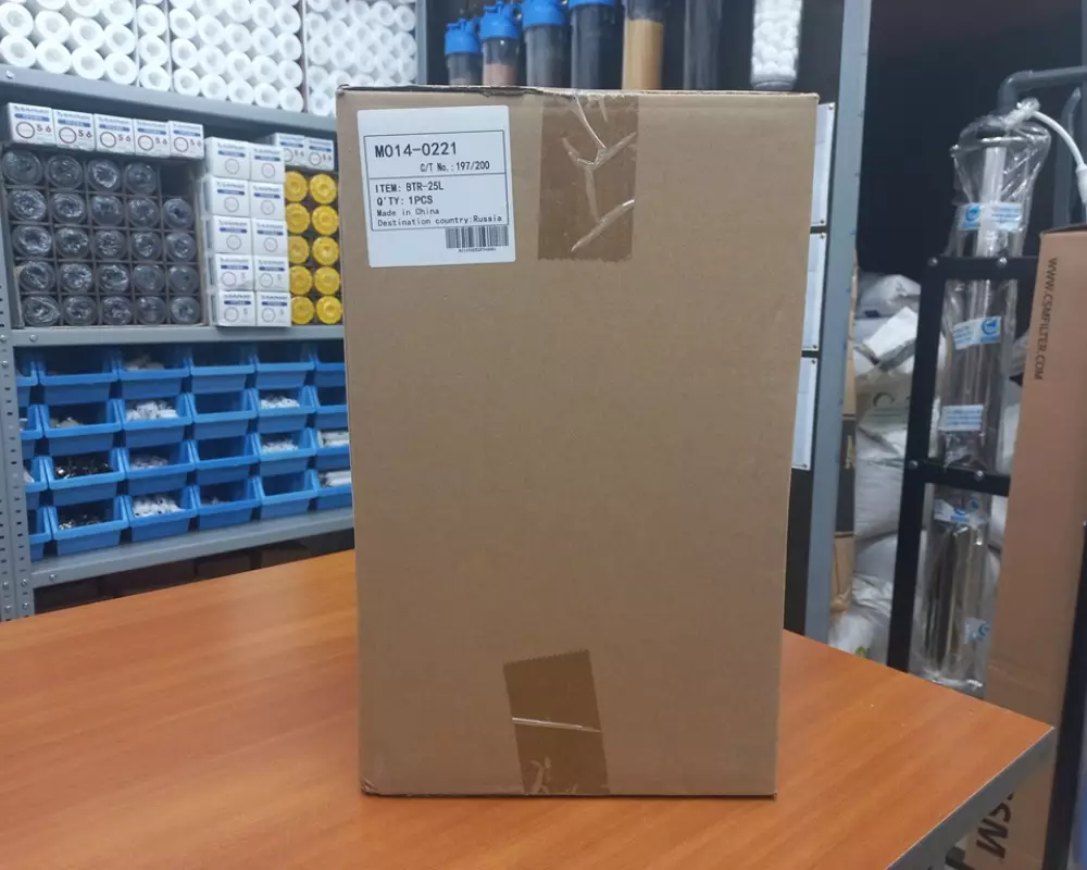 RAIFIL Солевой бак на 25 л, круглый