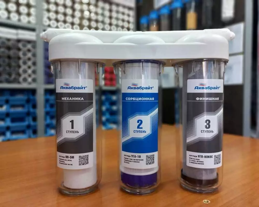 Фильтр для воды Аквабрайт АБФ-ТРИА СТАНДАРТ