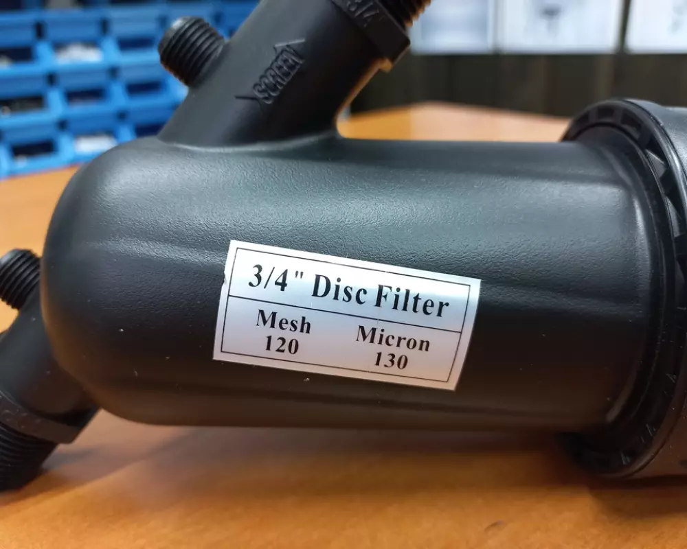 Фильтр для воды дисковый (Косой), вход/выход -3/4