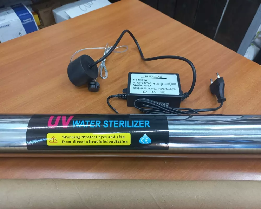 Ультрафиолетовый стерилизатор UV-55W-R 12GPM,1