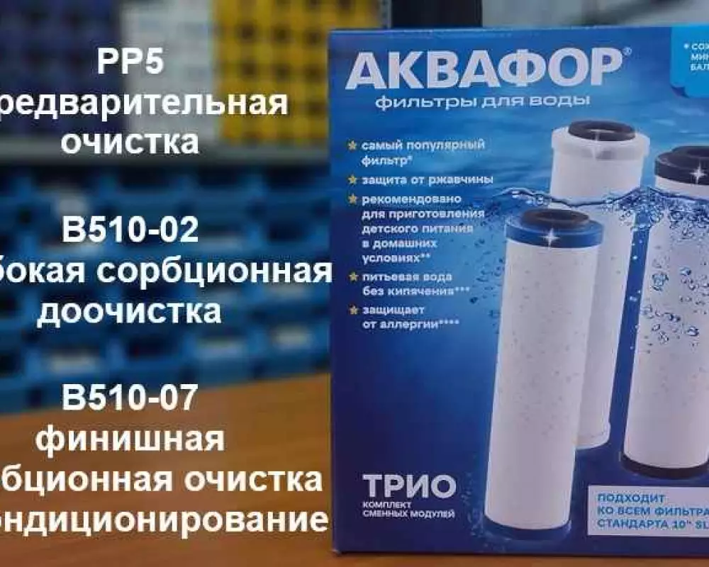 Комплект модулей АКВАФОР РР5-B510-02-07 SL10