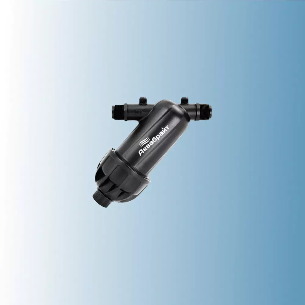 Фильтр для воды дисковый (Косой), вход/выход -1