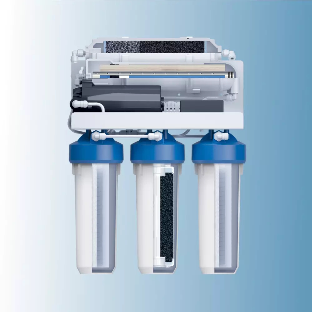 Фильтр для воды с насосом Барьер Осмо 100 Boost