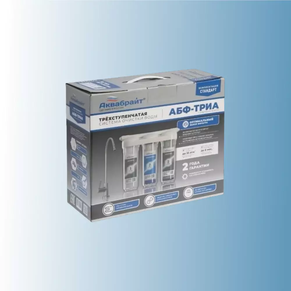 Фильтр для воды Аквабрайт АБФ-ТРИА СТАНДАРТ