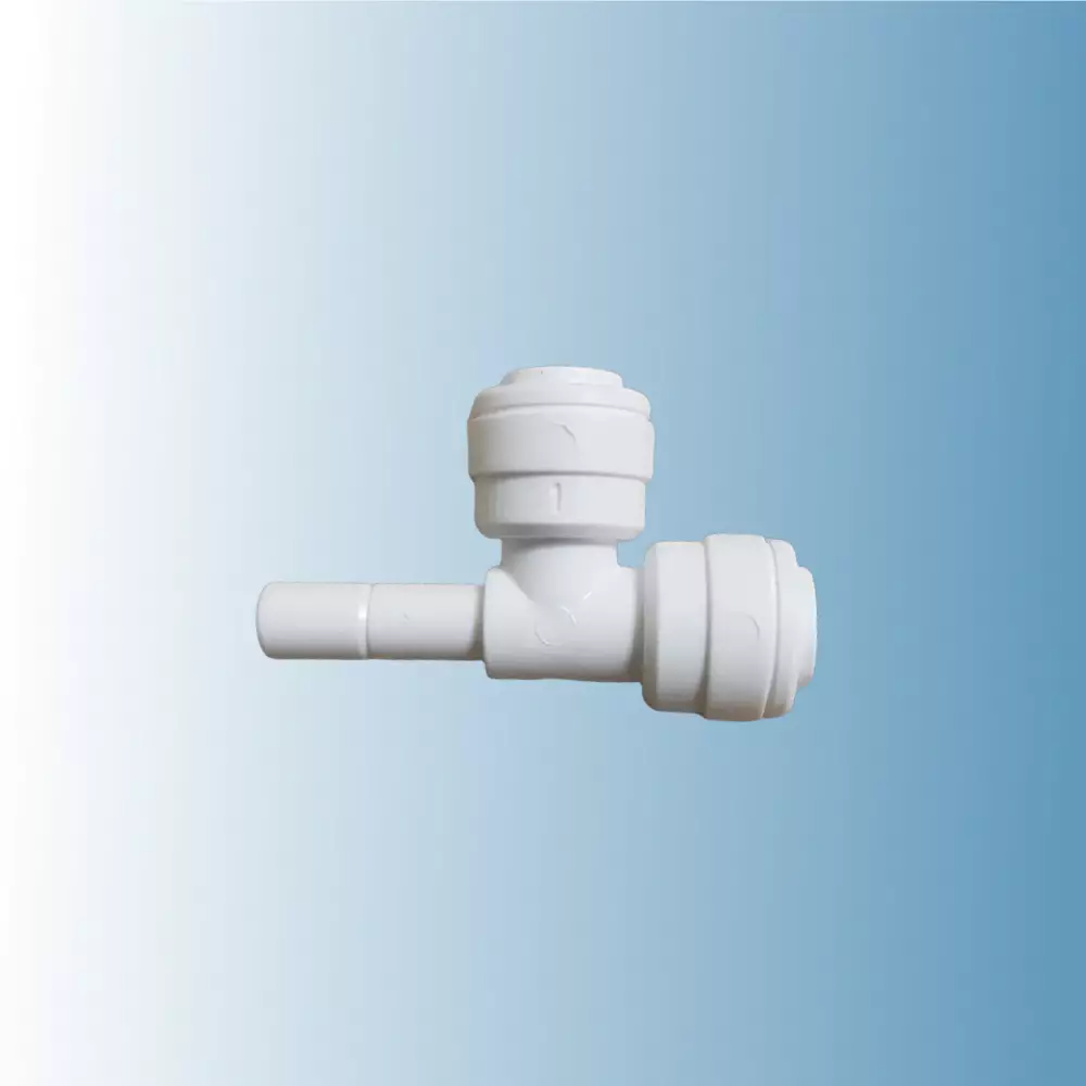 Тройник для фильтра 1/4 трубка 1/4 трубка 1/4 шток, подходит для фильтров воды и систем обратного осмоса