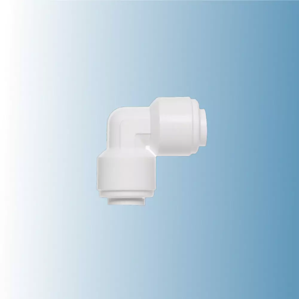 Фитинг угловой для фильтра 1/4 трубка (внутренний) 1/4 трубка (внутренний), подходит для фильтров воды и систем обратного осмоса