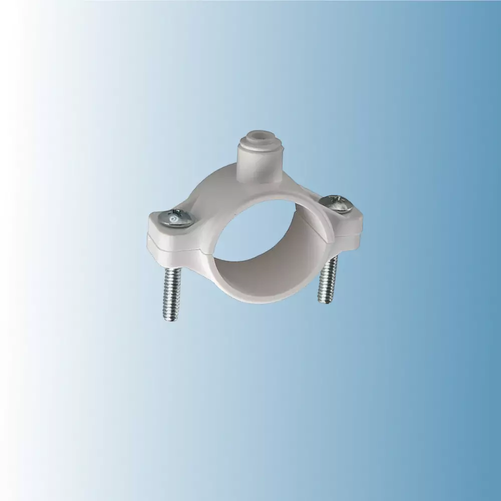 Дренажный хомут (муфта) для подключения к канализации фильтра воды с обратным осмосом 1/4" трубка