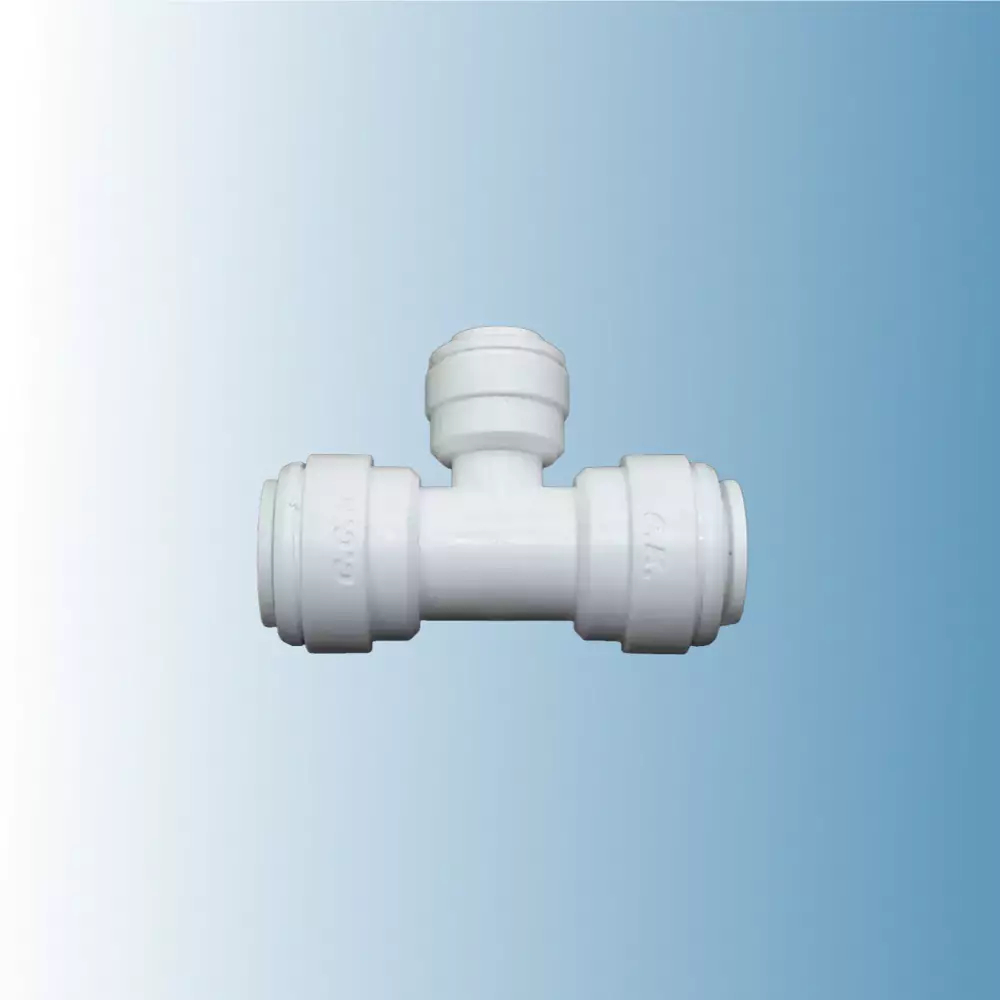 Тройник для фильтра 3/8-3/8-3/8 трубка, подходит для фильтров воды и систем обратного осмоса