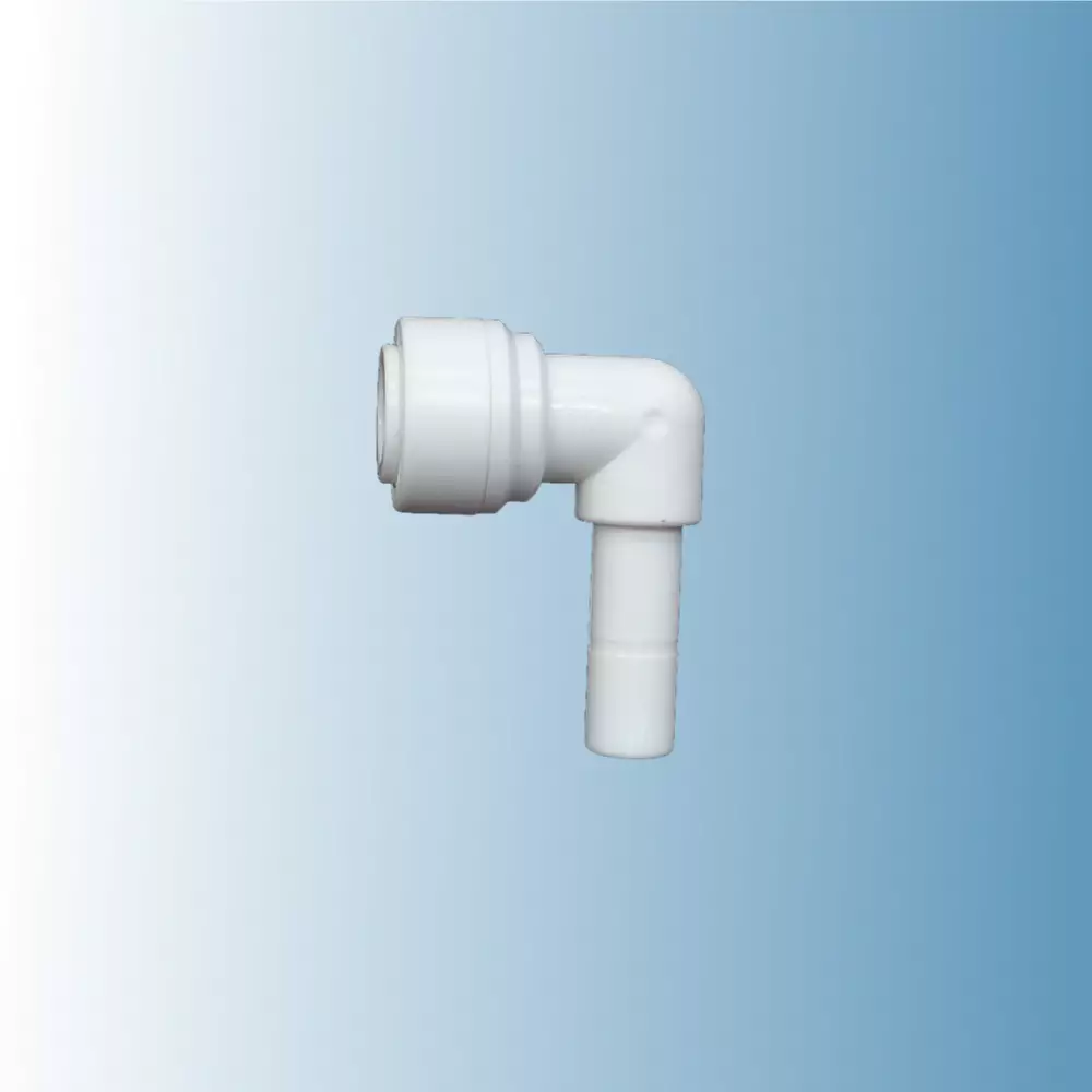 Фитинг угловой 3/8 трубка - 3/8 шток