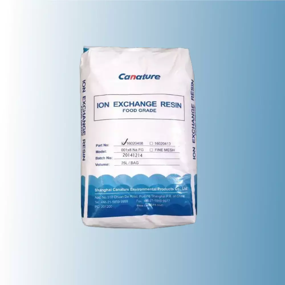 Ионнообменная смола Canature ДЛЯ УМЯГЧЕНИЯ 25л/20кг.