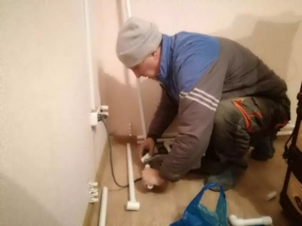 Монтаж отопления с электрическим котлом на даче