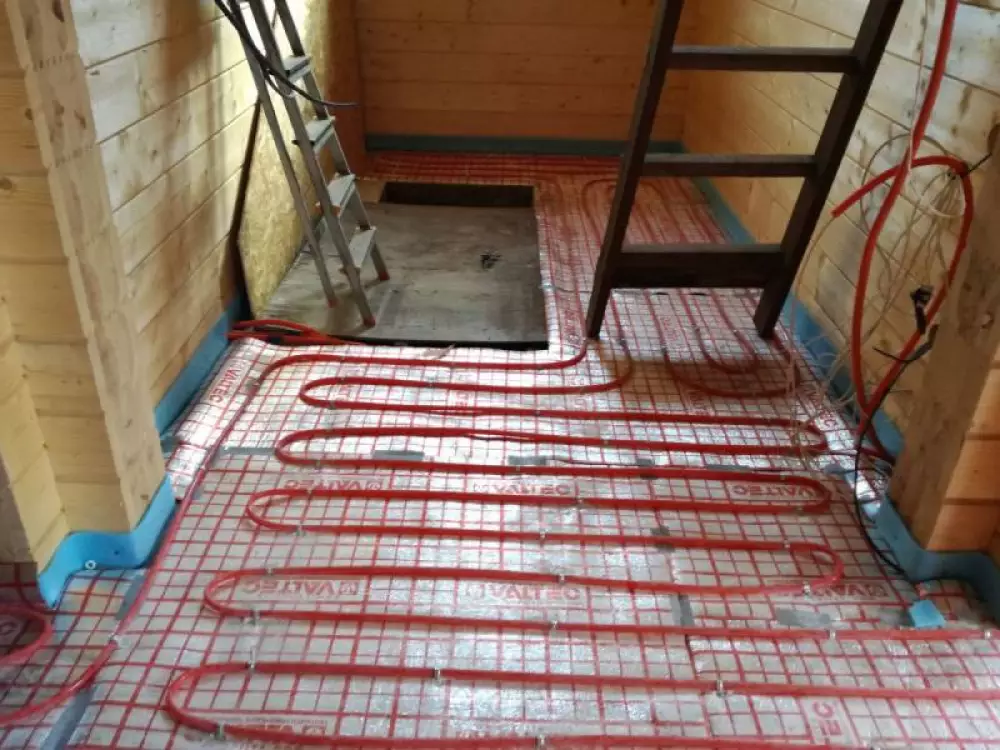 Монтаж отопления, теплого пола, водопровода, канализации в деревянном доме