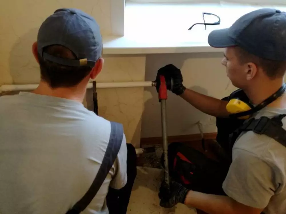 Замена чугунного радиатора отопления