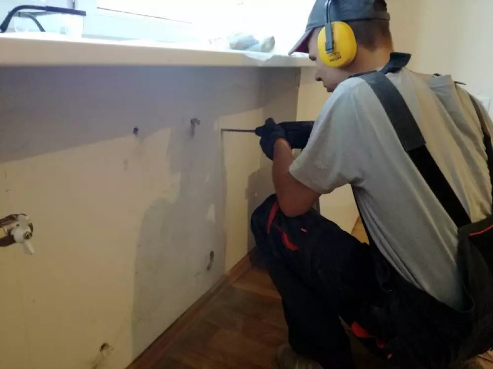 Замена чугунного радиатора отопления