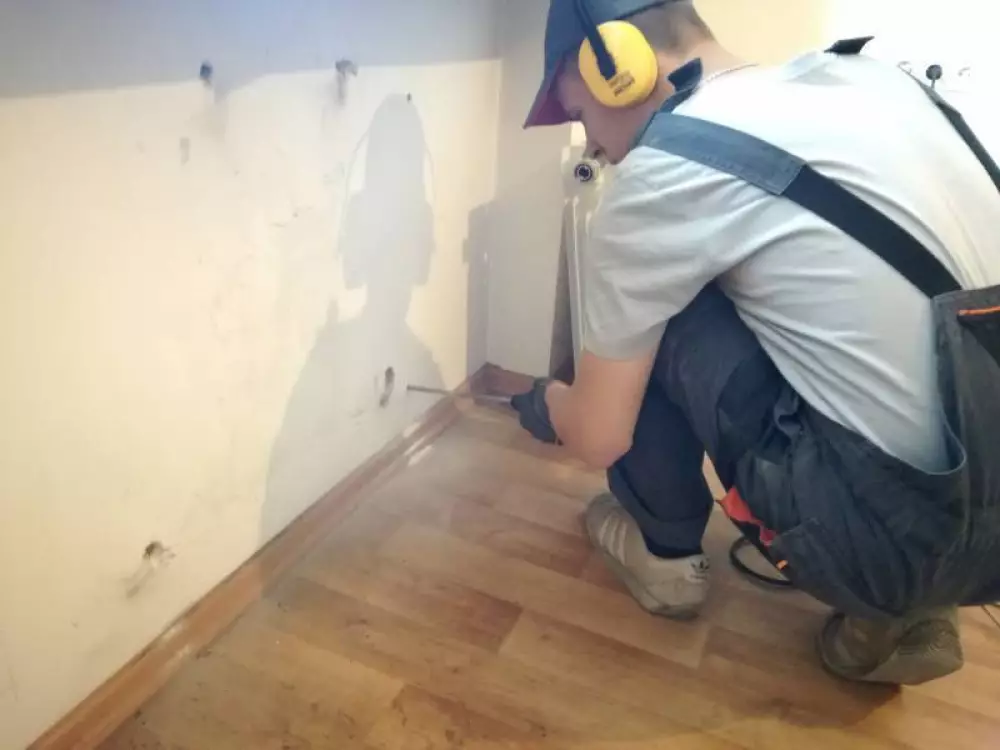 Замена чугунного радиатора отопления