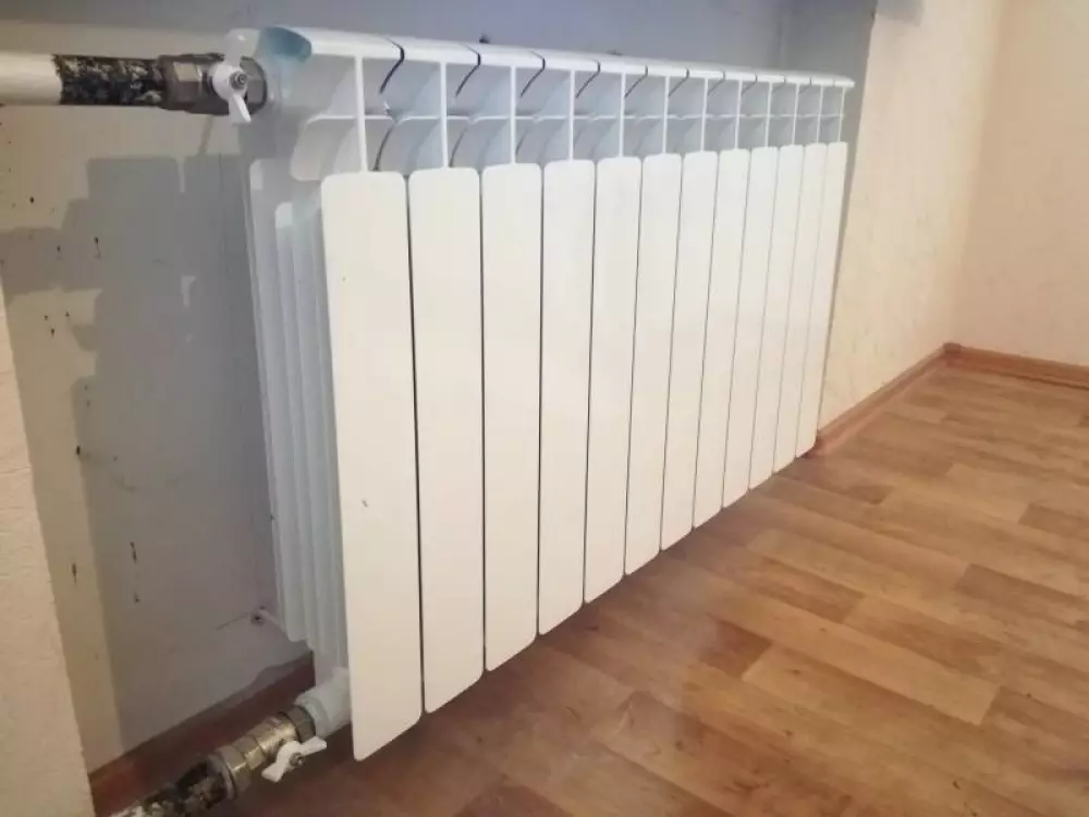 Замена чугунного радиатора отопления