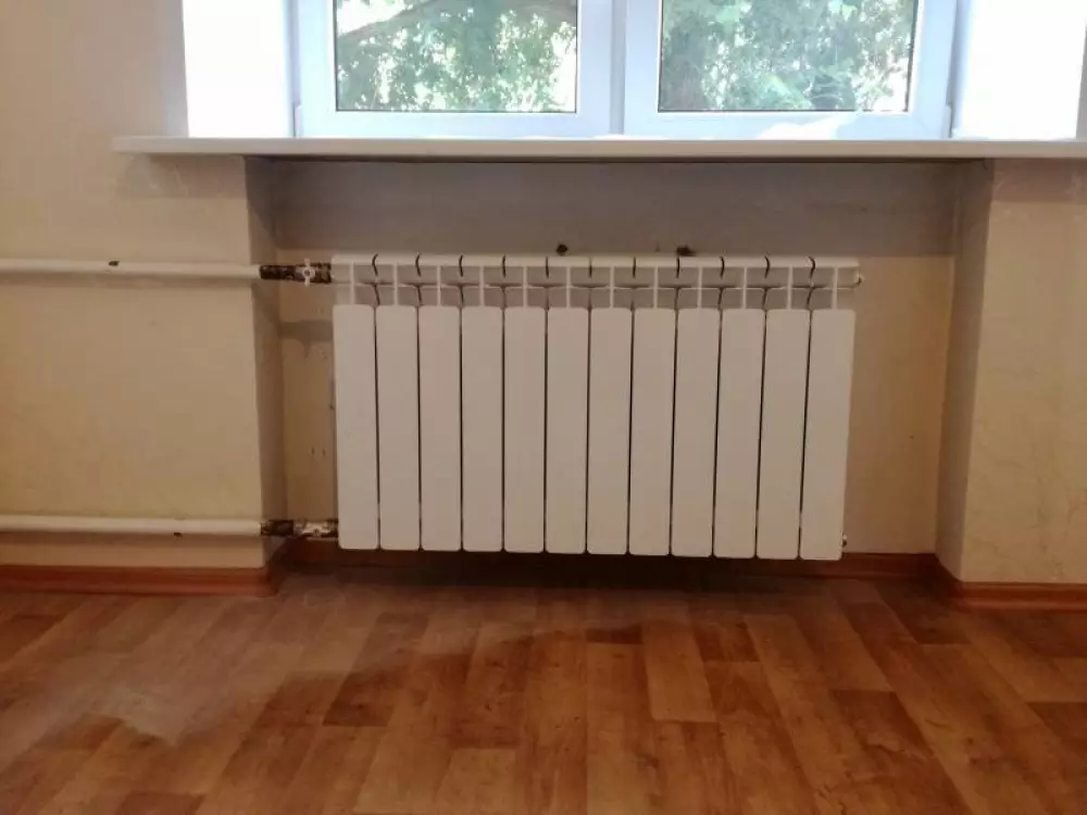 Замена чугунного радиатора отопления