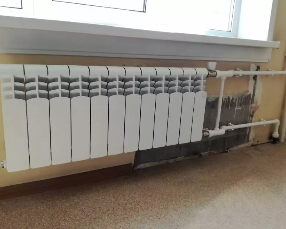 Замена трех радиаторов отопления