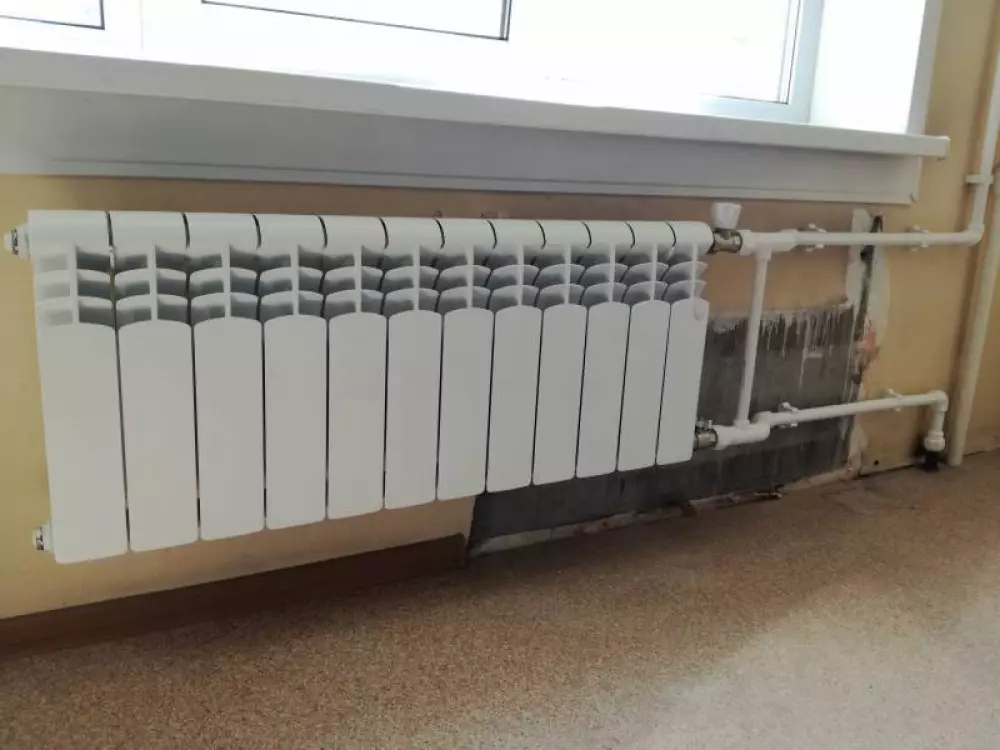 Замена трех радиаторов отопления