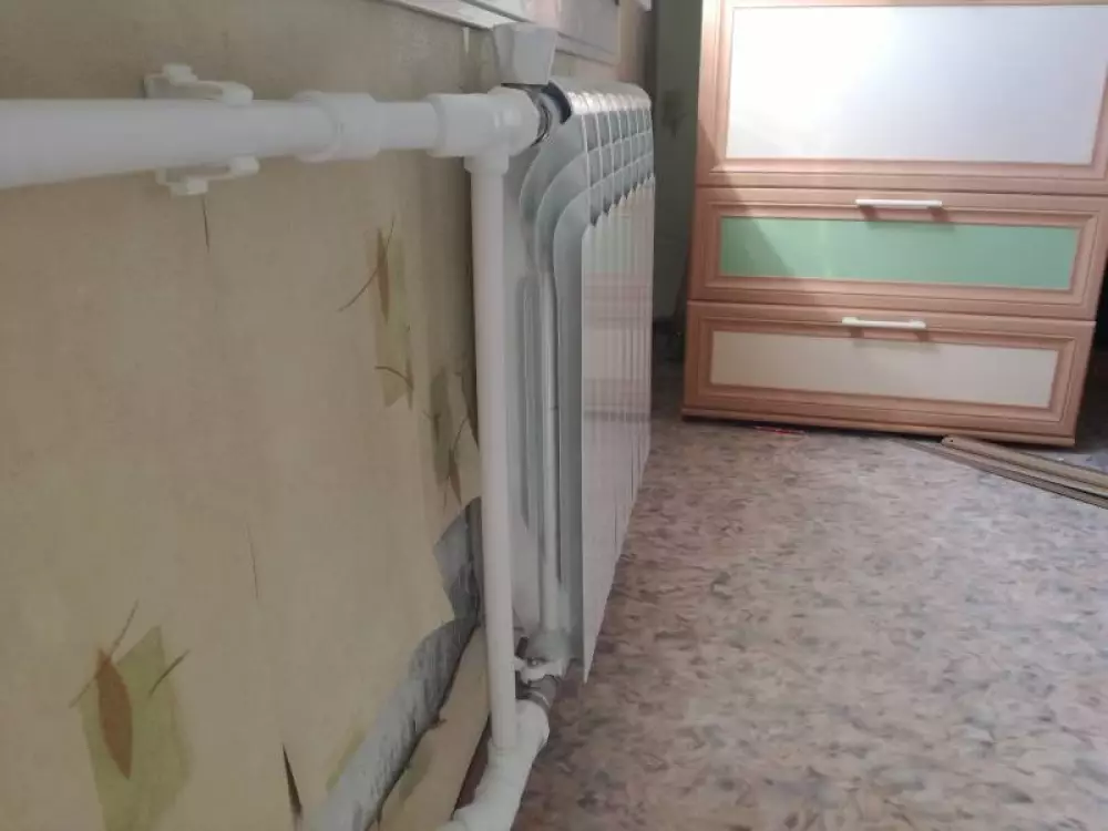 Замена трех радиаторов отопления