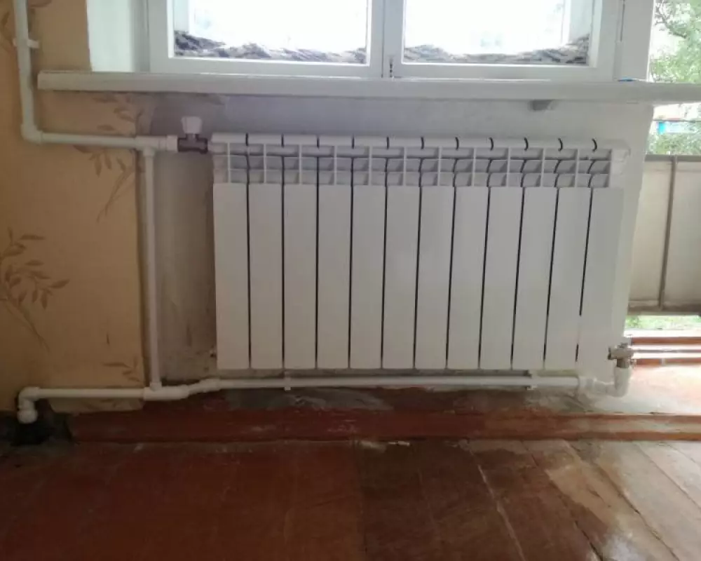 Замена трех радиаторов отопления