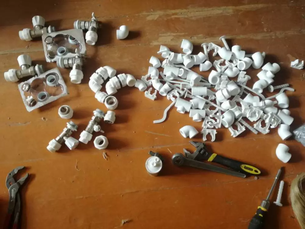 Замена трех радиаторов отопления