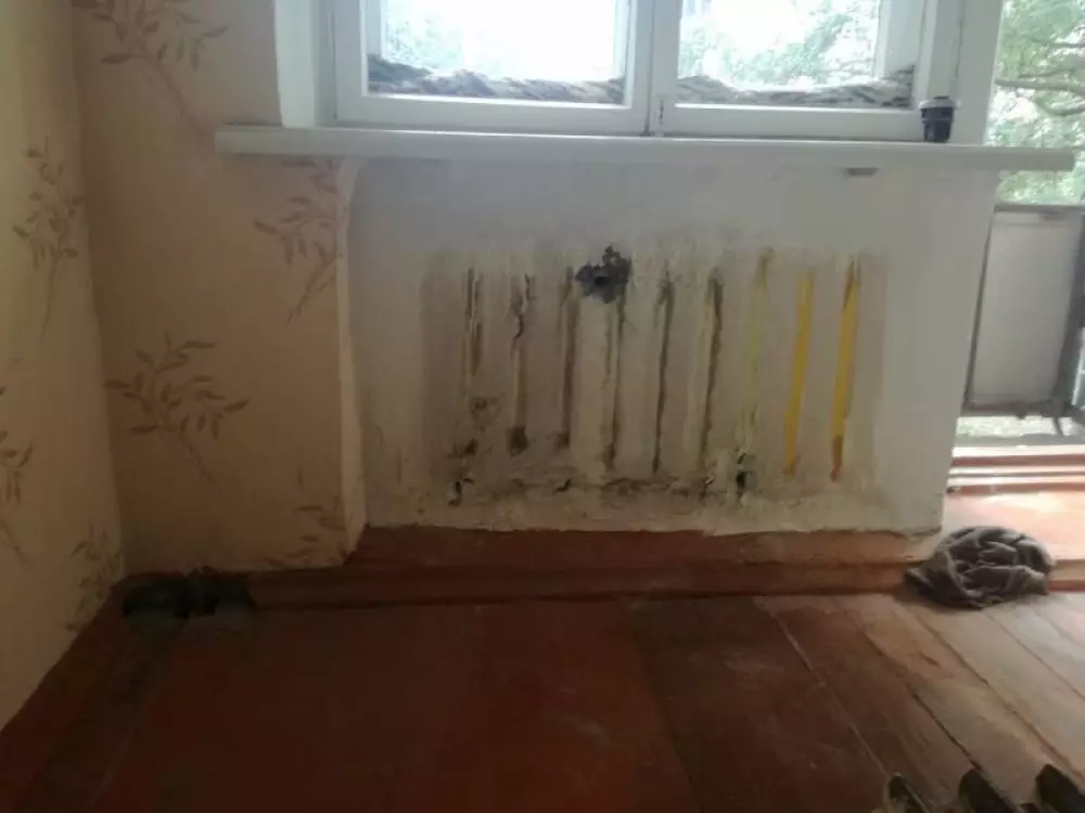 Замена трех радиаторов отопления