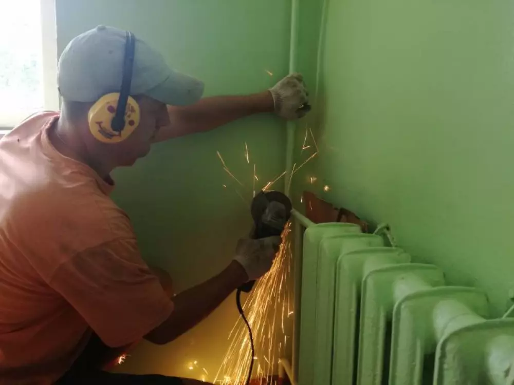 Замена трех радиаторов отопления