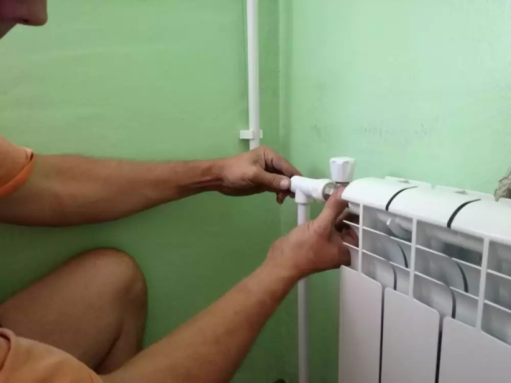 Замена трех радиаторов отопления