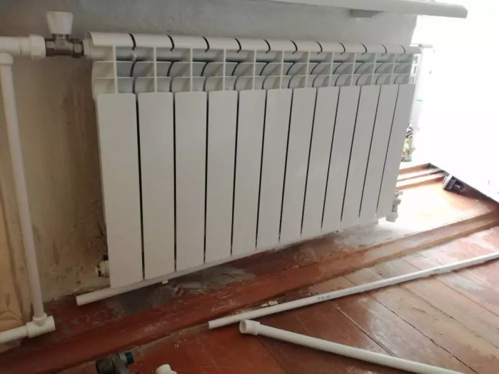 Замена трех радиаторов отопления