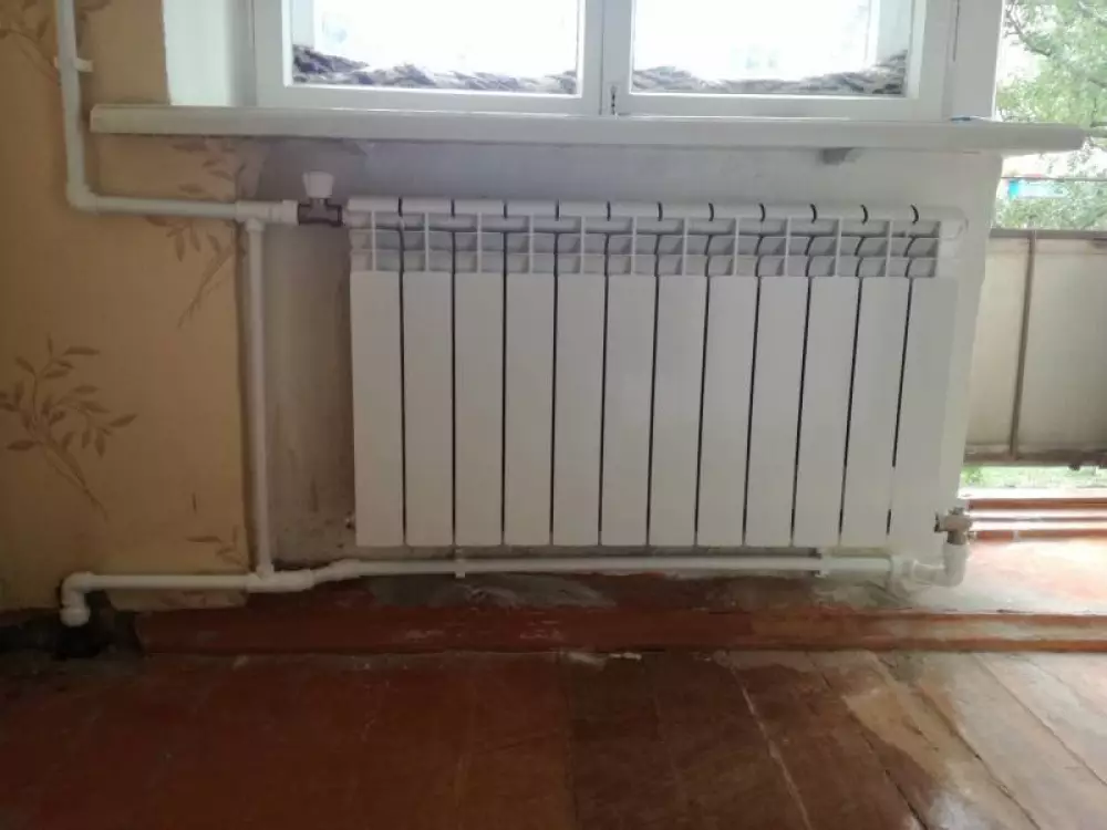 Замена трех радиаторов отопления