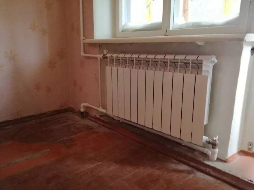 Замена трех радиаторов отопления