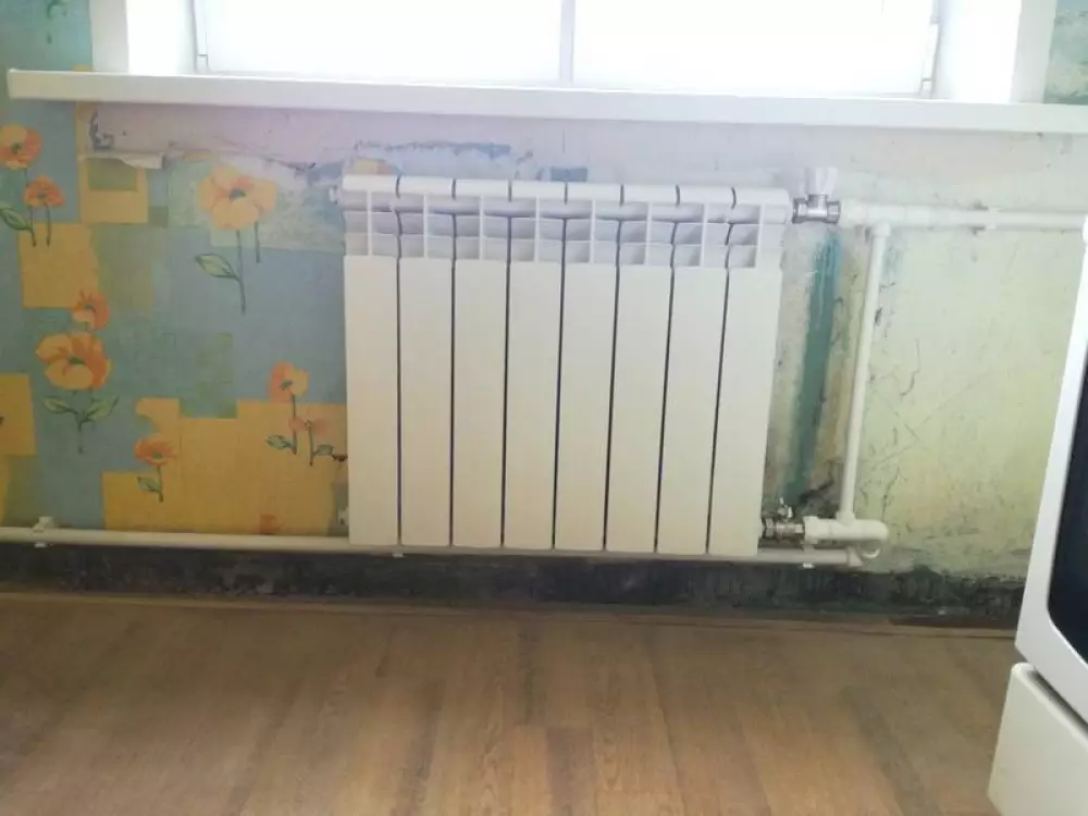 Замена радиаторов и подводящих труб