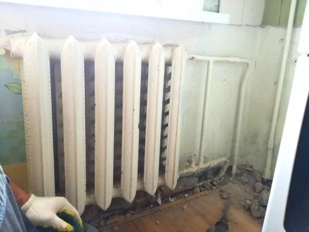 Замена радиаторов и подводящих труб