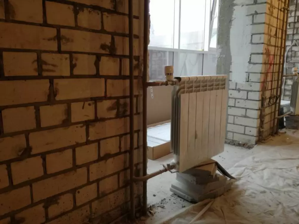 Вынос радиаторов отопления на балкон