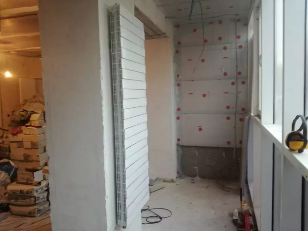 Вынос радиаторов отопления на балкон