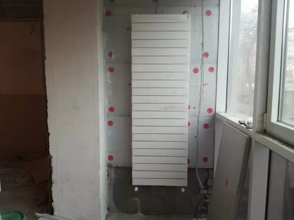 Вынос радиаторов отопления на балкон