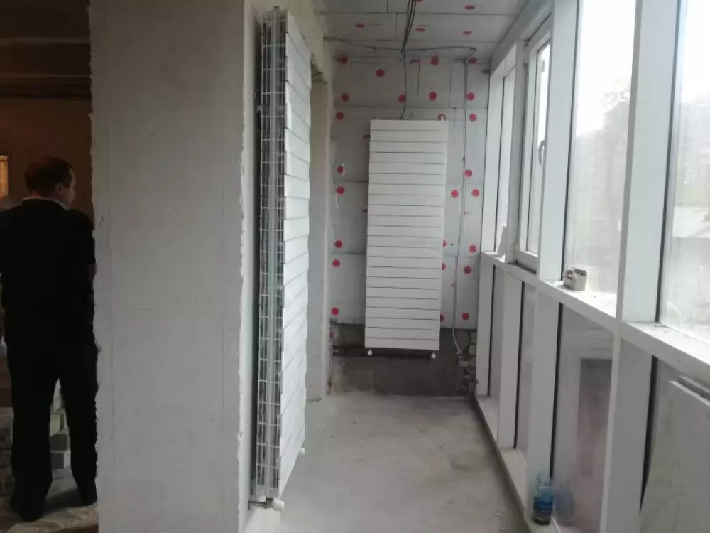 Вынос радиаторов отопления на балкон