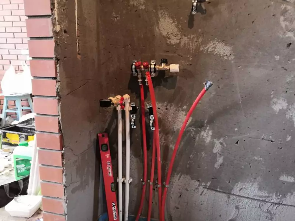 Монтаж электрического котла в бане