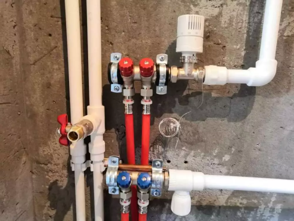 Монтаж электрического котла в бане