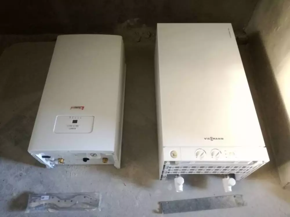 Монтаж электрического и газового котла в частном доме