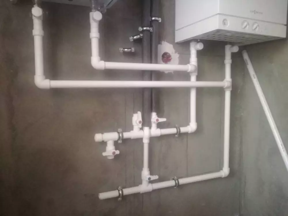 Монтаж электрического и газового котла в частном доме