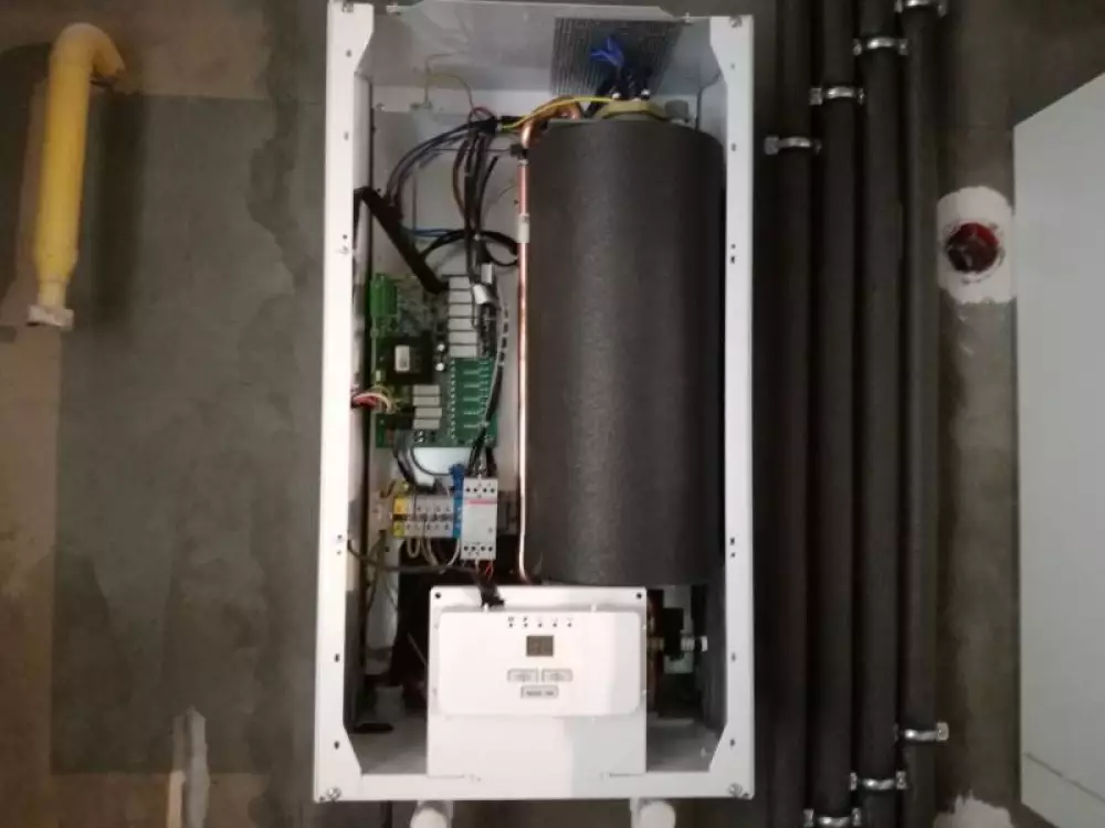 Монтаж электрического и газового котла в частном доме