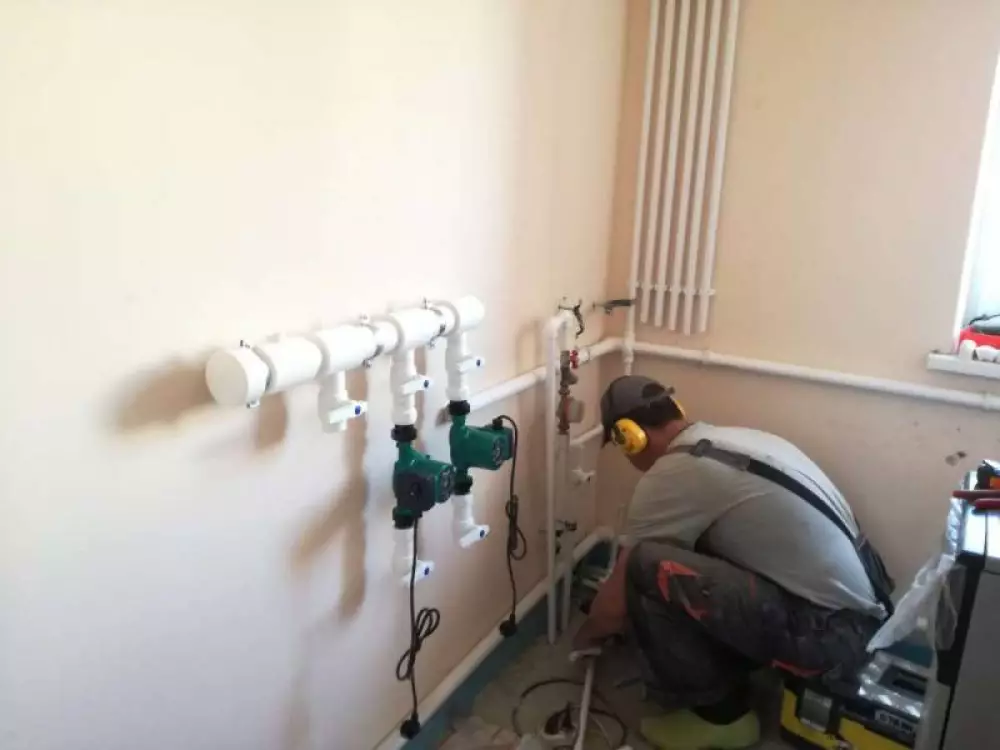 Монтаж котельного оборудования в частном доме