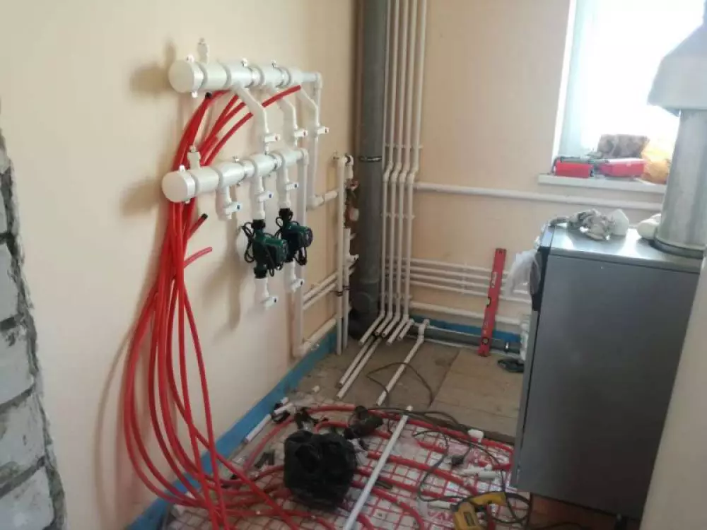 Монтаж котельного оборудования в частном доме