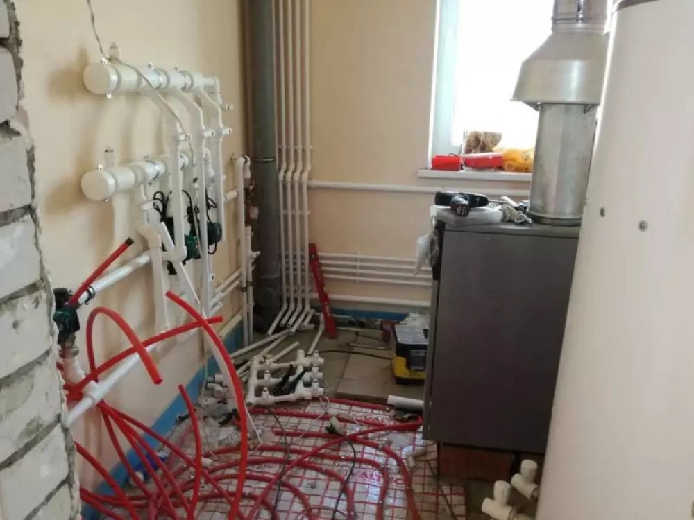 Монтаж котельного оборудования в частном доме