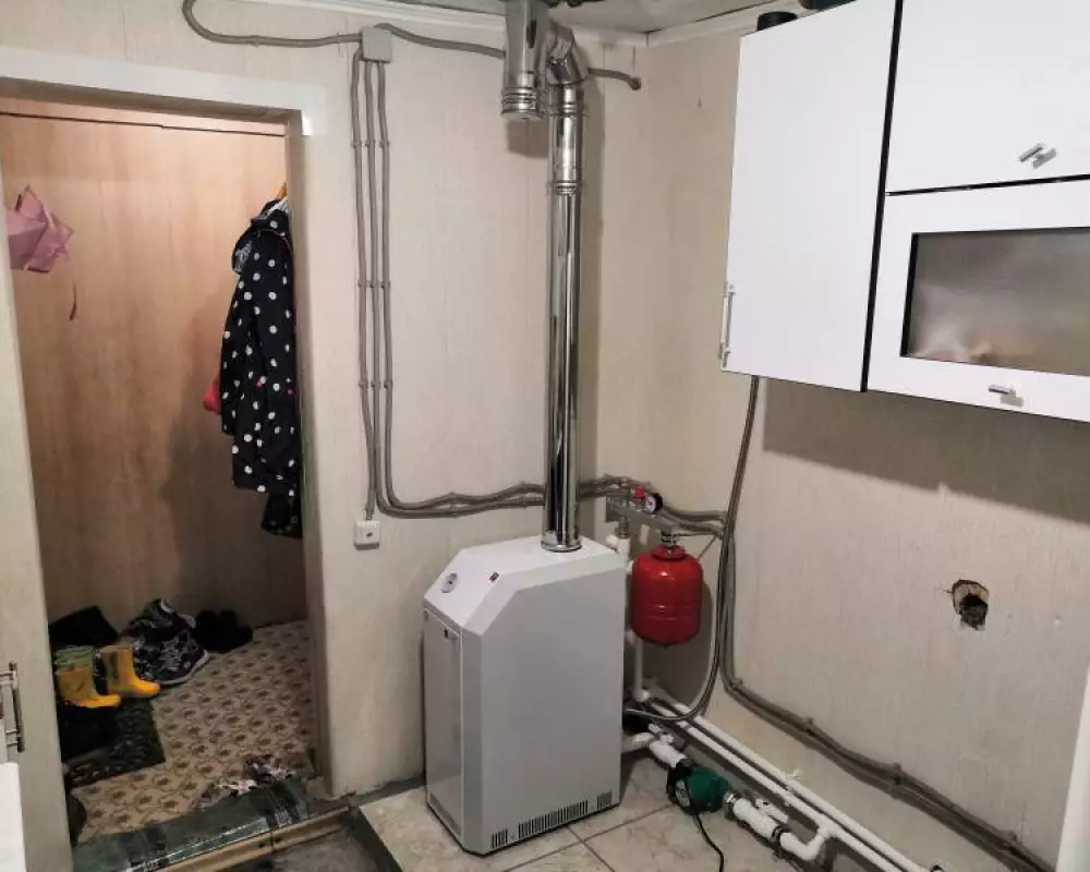 Монтаж газового котла в частном доме