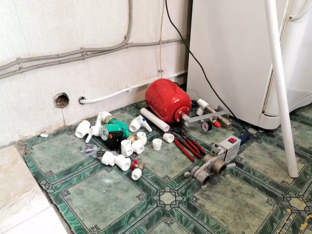 Монтаж газового котла в частном доме