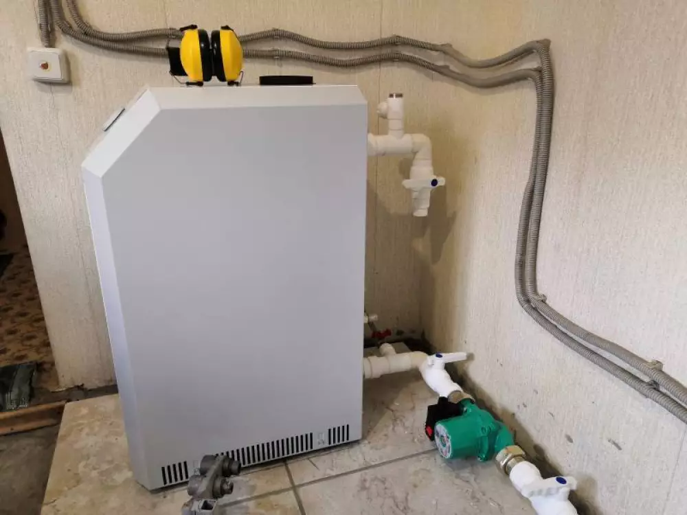 Монтаж газового котла в частном доме